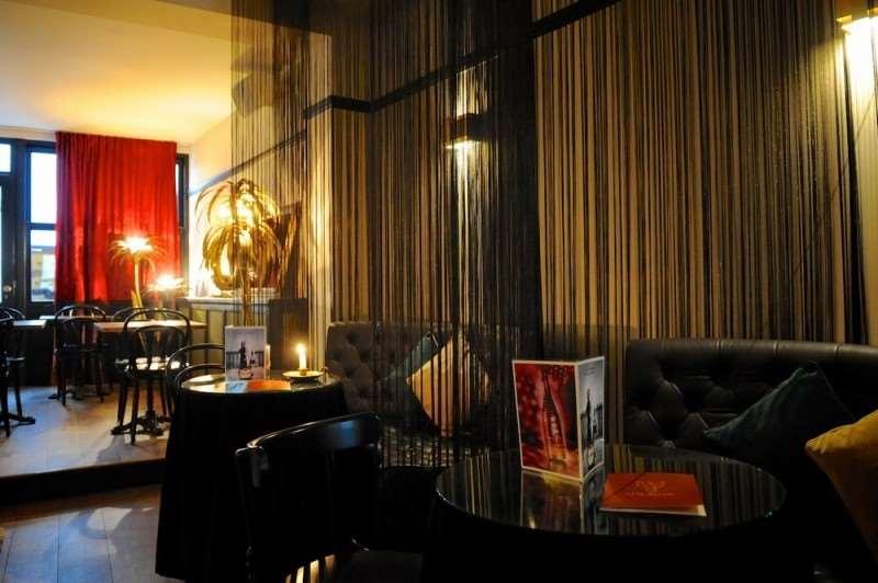 Saint-Gilles Latroupe Le Berger酒店 餐厅 照片