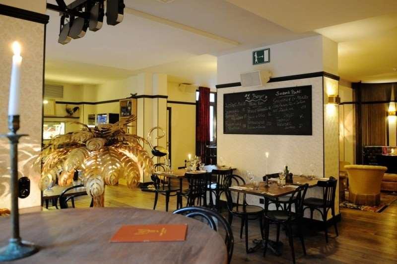 Saint-Gilles Latroupe Le Berger酒店 餐厅 照片