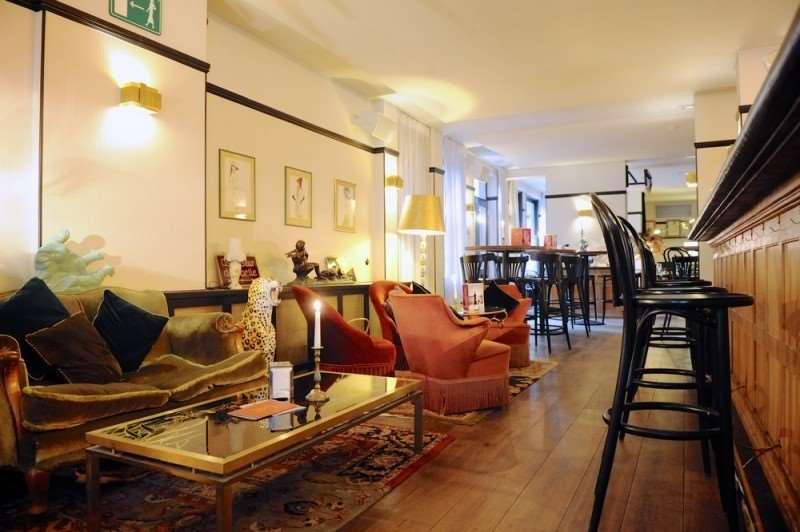 Saint-Gilles Latroupe Le Berger酒店 餐厅 照片